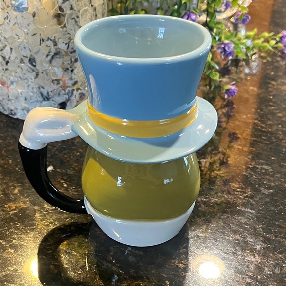 Disney Parks Jiminy Cricket Sculpted Coffee Mug – Pinocchio New With Tag - Picture 4 of 7